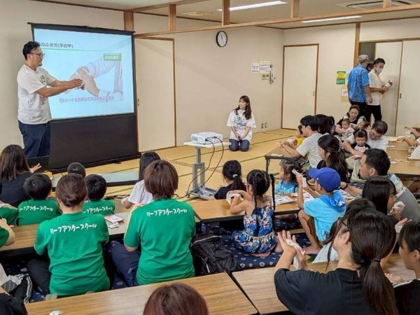 キレイキレイウェットシートを使用した ミニ清潔講座