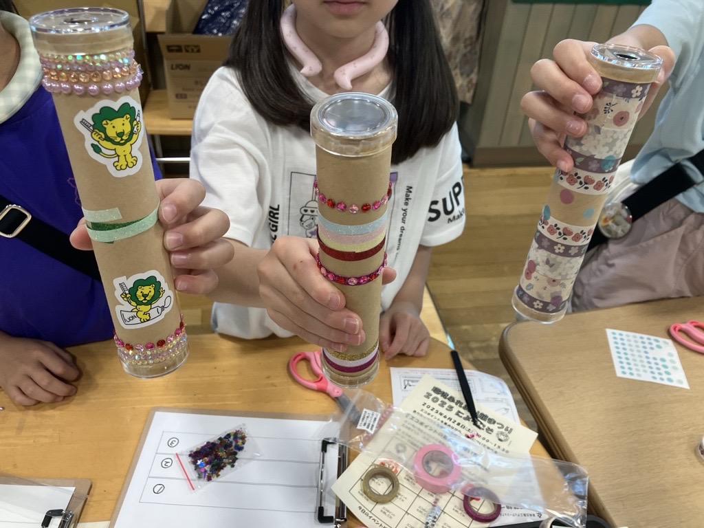完成した万華鏡