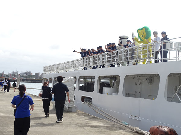 最後は名残惜しく宮古島のみなさまとお別れしました