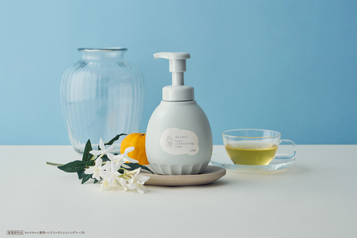 『キレイキレイ薬用ハンドコンディショニングソープこころやわらぐ ゆず&ホワイトティーの香り』